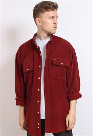 VINTAGE TOMMY HILFIGER CORDUROY SHIRT