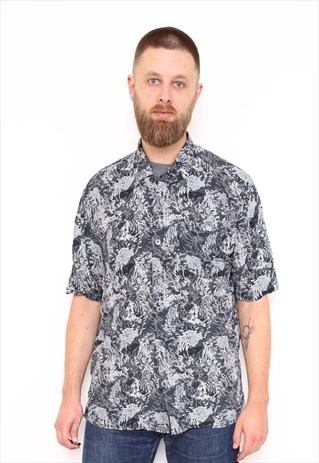 VINTAGE SHORT SLEEVE HARLEY DAVIDSON LOGO PRINT SHIRT