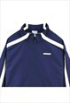 VINTAGE 90'S REEBOK WINDBREAKER JACKET SPELLOUT LOGO ZIP UP