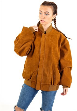 VINTAGE SUEDE JACKET J2689
