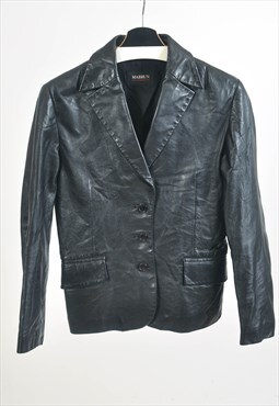 VINTAGE 90S real leather blazer jacket
