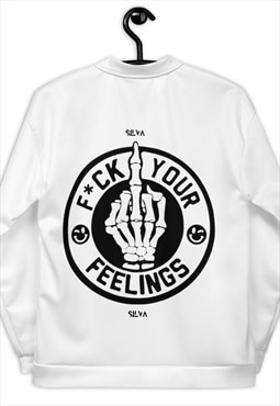 Light bomber jacket (Fuck Your Feelings)