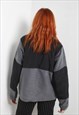 VINTAGE COLUMBIA FLEECE JACKET GREY RL