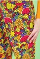 TUTTI FRUITI STRETCH TWILL DUNGAREES 