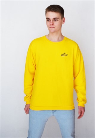 YELLOW SANDAL (NAVY) SWEATSHIRT