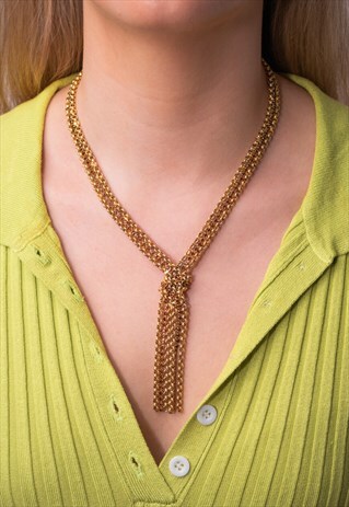VINTAGE KNOTTED NECKLACE