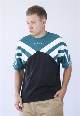 VINTAGE MENS ADIDAS TEAM T-SHIRT