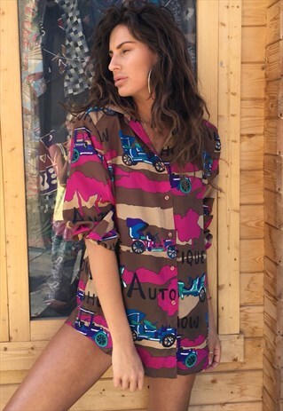 OVERSIZED RETRO 90S 80S VINTAGE UNISEX FESTIVAL SHIRT