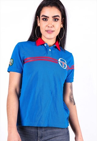 VINTAG SERGIO TACCHINI POLO T-SHIRT T767