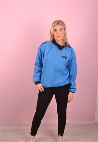 BLUE UMBRO SHELL SWEATSHIRT GTJ3779