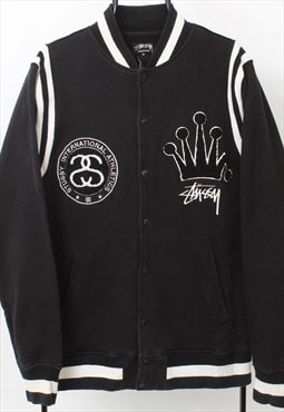 Vintage Stüssy International Athletics  varsity Jacket