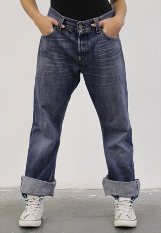 VINTAGE LEVI'S 512 BLUE MOM JEANS