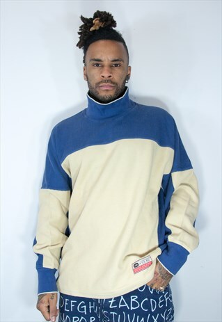 NIKE EMBROIDED RIBBED SWEATSHIRT