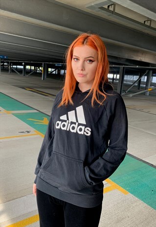 VINTAGE ADIDAS CLASSIC THREE STRIPE HOODIE