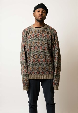 VINTAGE PATTERNED JUMPER