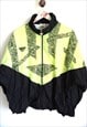 VINTAGE 90S WINDBREAKER SPORTS JACKET RUNNING OUTWEAR