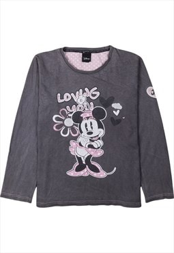 Vintage 90's Disney Sweatshirt Minnie Mouse Crew Neck