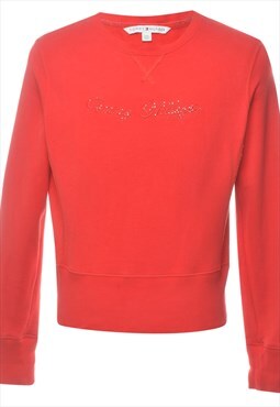 Tommy Hilfiger Embroidered Sweatshirt - L
