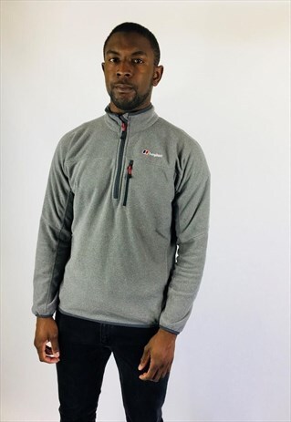 BERGHAUS EMBROIDERED FLEECE PULLOVER