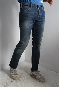 Vintage Lee Slim Leg Jeans Blue W34