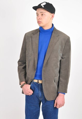 VINTAGE 90'S CORDUROY BLAZER JACKET