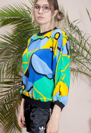 LONG SLEEVE COTTON BLOUSE FROM EARLY 90S