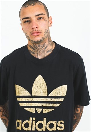 VINTAGE 80S ADIDAS SPORT T-SHIRT / S3619