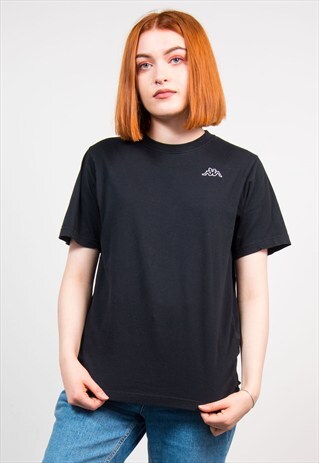 90'S BLACK KAPPA SPORTS T-SHIRT