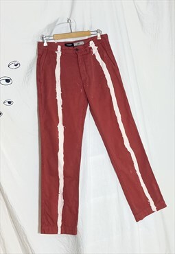 Vintage Dockers Jeans Y2K Reworked Bleach Painted Trousers