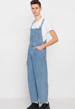 VINTAGE BLUE REMINGTON DENIM DUNGAREES