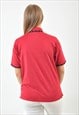VINTAGE POLO SHIRT IN RED