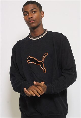 VINTAGE PUMA LOGO SWEATSHIRT