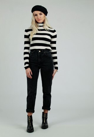 VINTAGE 80S LEE HIGH WAISTED MOM JEANS