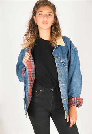 VINTAGE 80S LEE ORIGINAL BLANKET JACKET / 2110 / 402