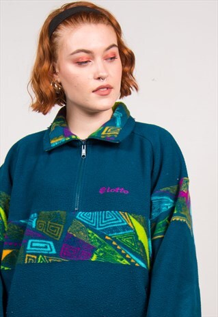 LOTTO QUARTER ZIP FLEECE JUMPER