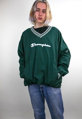 VINTAGE CHAMPION WINDBREAKER SWEATSHIRT