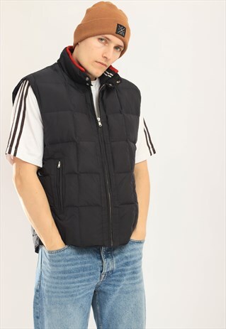 VINTAGE TOMMY HILFIGER PUFFER GILLET NAVY