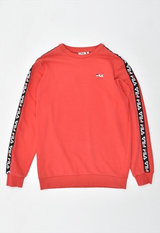 VINTAGE 90'S FILA SWEATSHIRT JUMPER RED