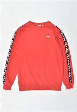 Vintage 90's Fila Sweatshirt Jumper Red