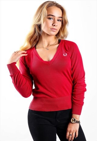 VINTAGE FRED PERRY KNITWEAR JUMPER K80