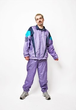 ADIDAS Originals vintage sport tracksuit in purple men 90s