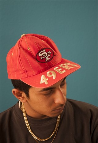 VINTAGE FESTIVAL SAN FRANCISCO 49ERS BASEBALL SNAPBACK CAP