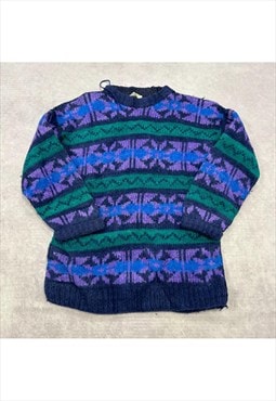 Vintage knitted jumper Women's L