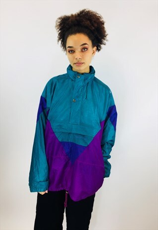 VINTAGE FESTIVAL 80S RAVE WINDBREAKER JACKET