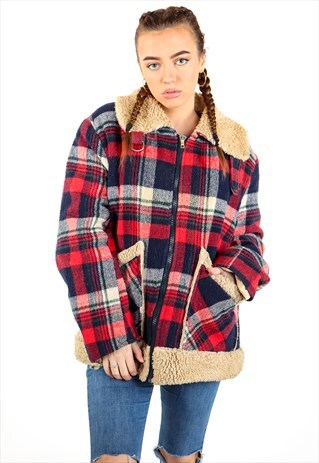 VINTAGE FLANNEL JACKET J2710