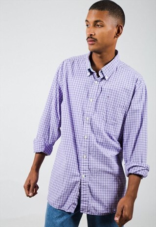 VINTAGE 80S CLASSIC TOMMY HILFIGER SHIRT / S7126