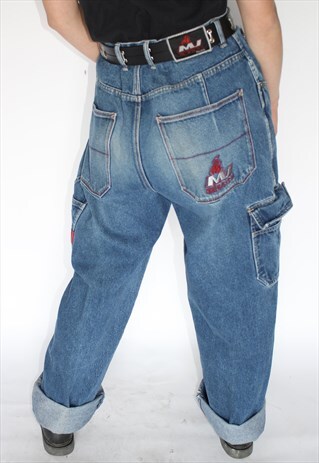 MECCA 90S BAGGY DENIM JEANS