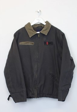 Vintage Unbranded workwear jacket in grey. Best fits XL