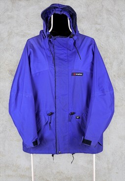 Vintage Berghaus Jacket Gore-Tex Blue / Purple Medium