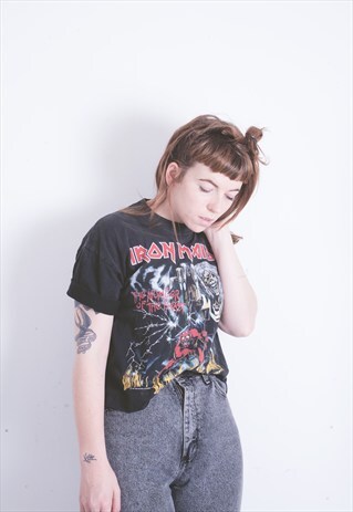 VINTAGE IRON MAIDEN BAND TEE